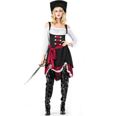 Karneval Kostüm Damen Piratin