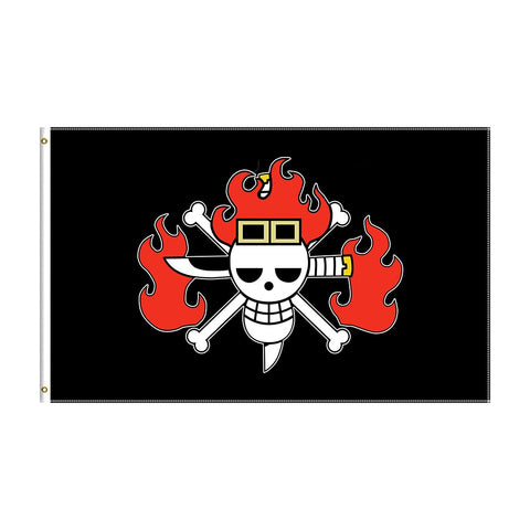 Eustass Kid Piratenflagge (One Piece)