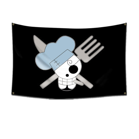 Sanji Piratenflagge (One Piece)