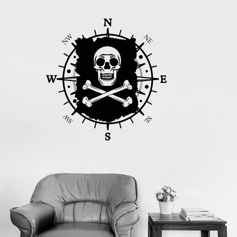 Piraten Sticker - Jack Sparrow Kompass