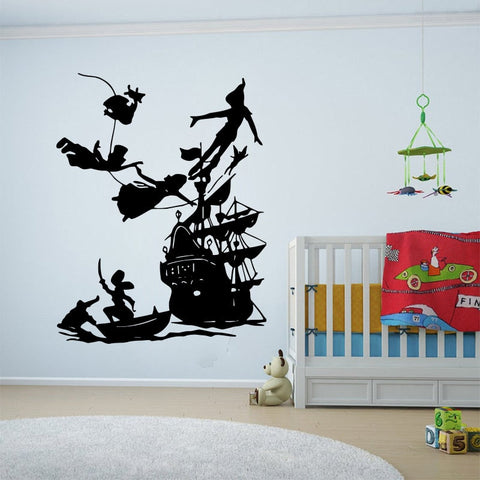 Piraten Sticker Peter Pan