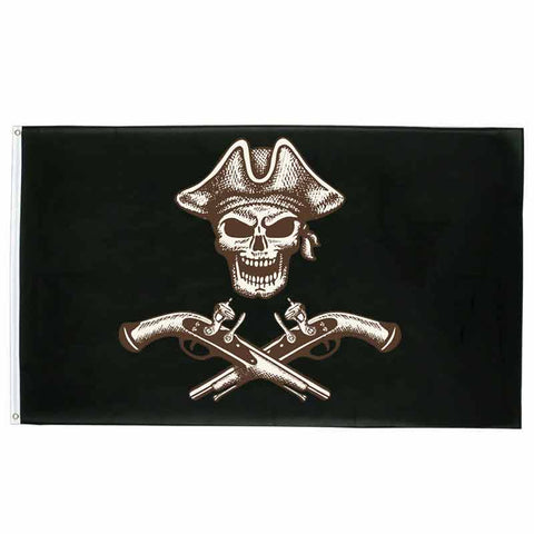 Piratenflagge - Pistolen