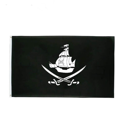Piratenflagge - Kriegsschiff