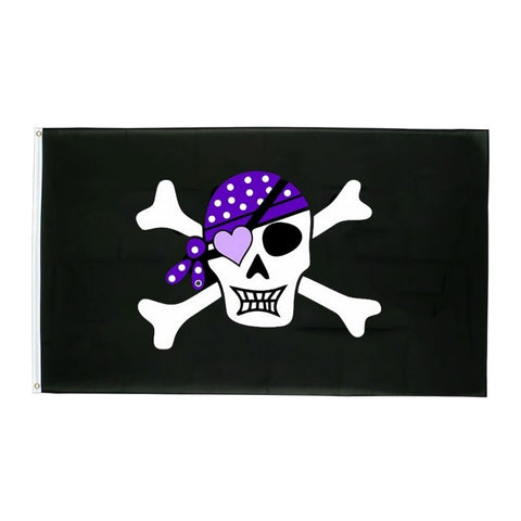 Piratenflagge - Piratenprinzessin