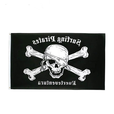 Piratenflagge - Surfpirat