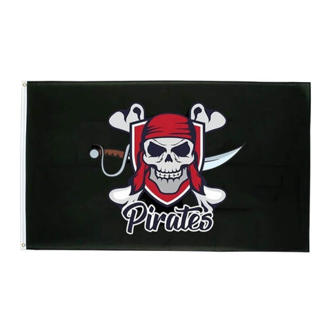 Piratenflagge - Seeräuber