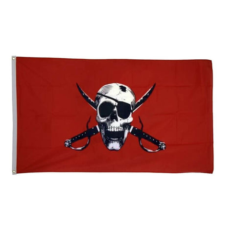 Piratenflagge - Kriegerisches Blut
