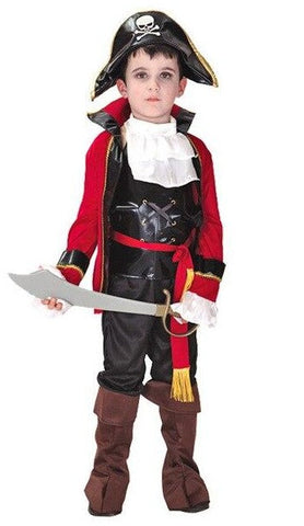 Piratenkostüm Junge Schwarz