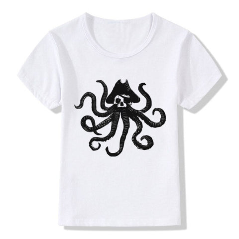Piraten Oktopus T-Shirt