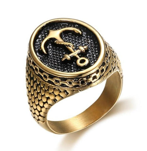 Piraten Ring aus Gold