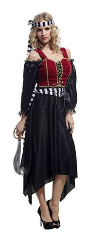 Piratenkostüm Dame Schwarze
