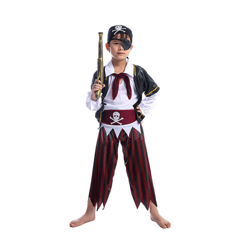 Piratenkostüm Junge mit Pistole